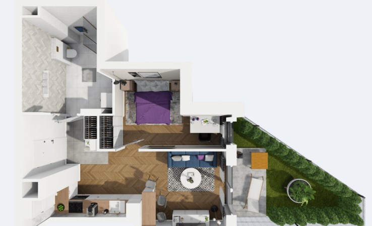 mieszkanie na sprzedaż - Lublin, Ponikwoda