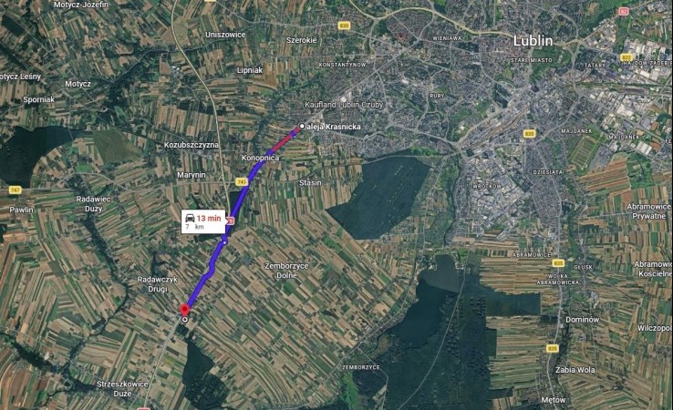 działka na sprzedaż - Niedrzwica Duża, Trojaczkowice